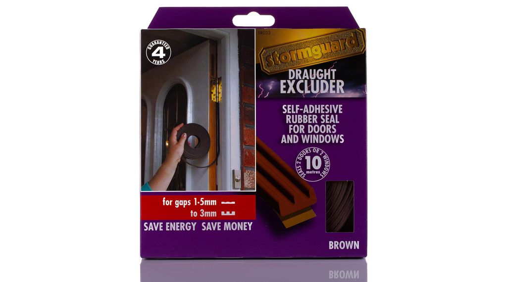 Brown EPDM Edging Strip, 10m