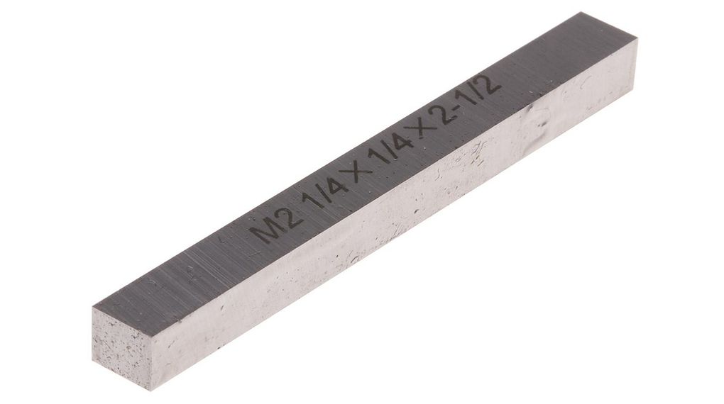 Square Tool Bit HSS, 2.5 in M2