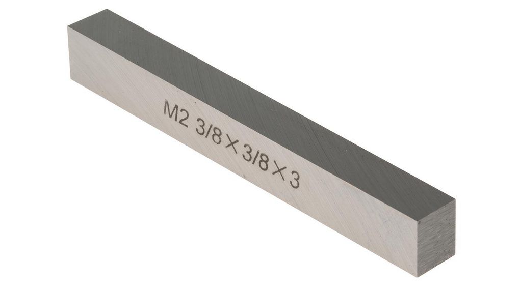 Square Tool Bit HSS, 3 in M2