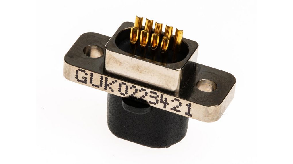 Glenair MWDM 9 Way Panel Mount D-sub Connector Plug