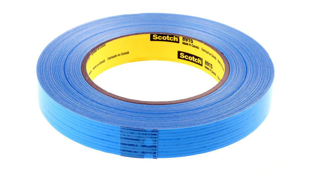 8915 18MM X 55M | 3M SCOTCH 8915 Blue Transparent Packing Tape, 55m x ...