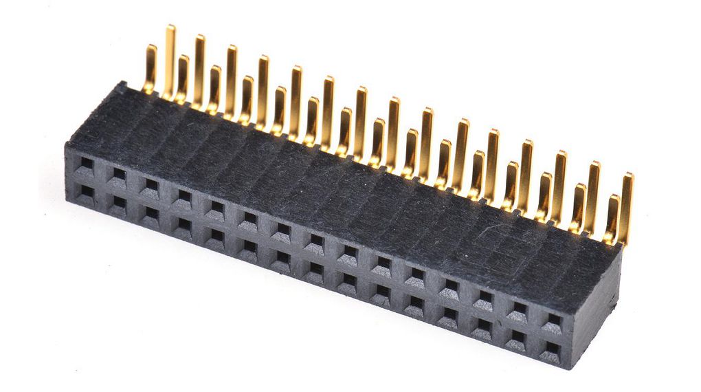 PCB Receptacle, Female, 4.7A, 465V, Contacts - 30