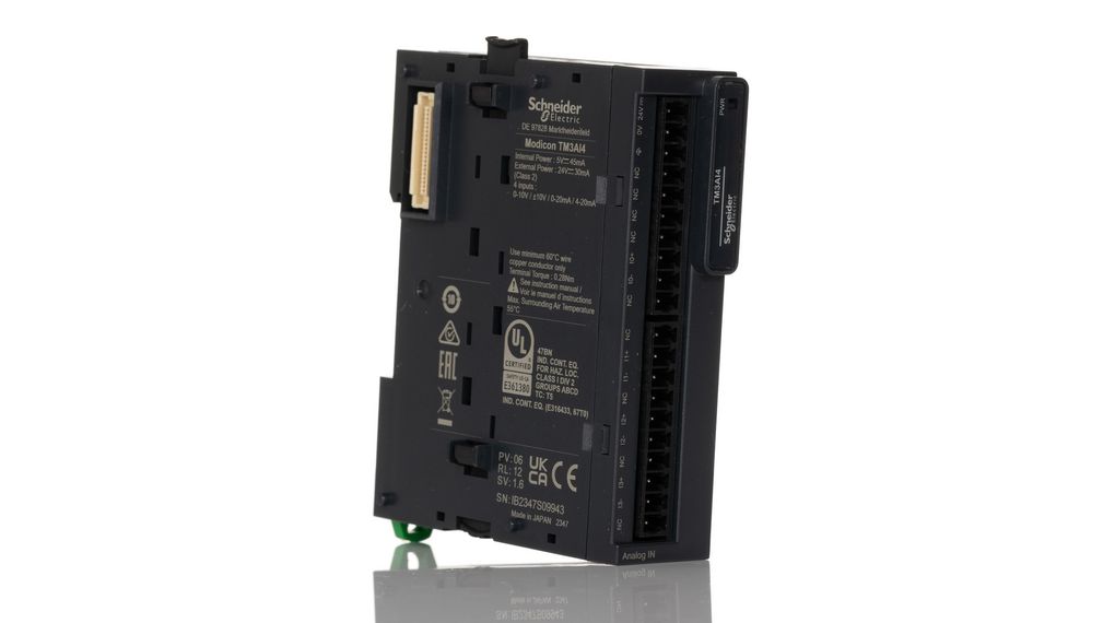 TM3AI4 | Schneider Electric FC4A Series PLC I/O Module for Use with ...