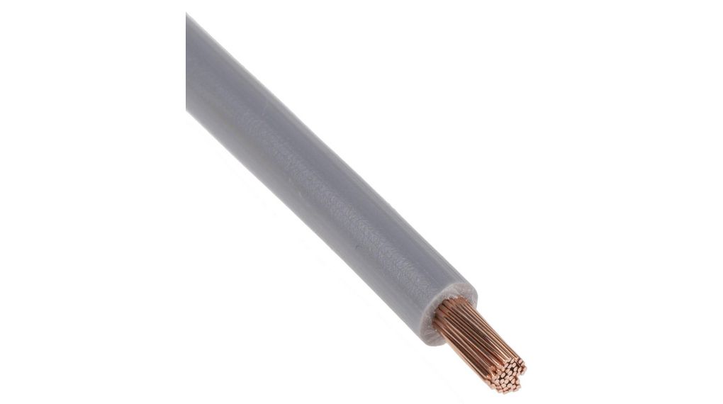 Lapp ÖLFLEX® Series Grey 4 mm² Hook Up Wire, 100m, PVC Insulation, 4520063