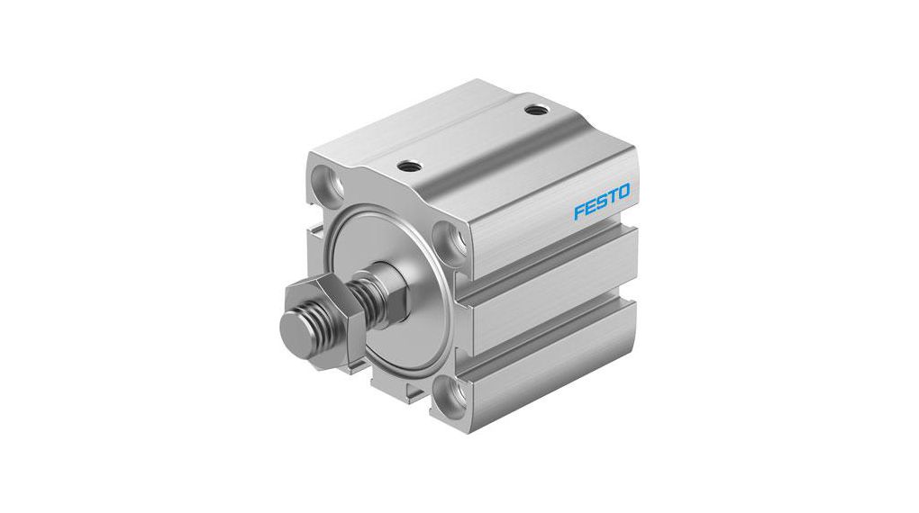 Kompakt cylinder, Dubbelverkande, 25mm, Borrstorlek 32mm M5