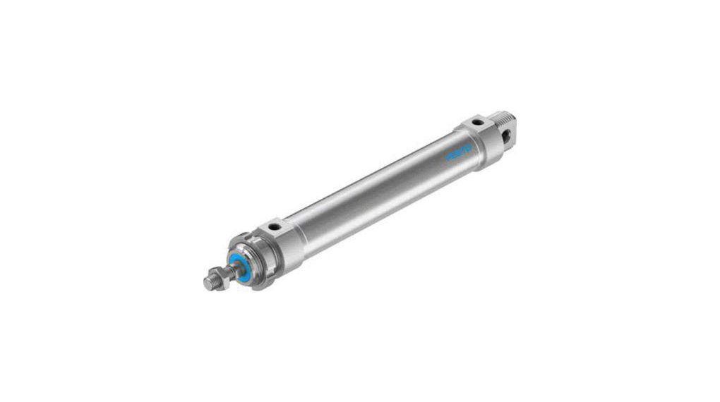 Festo Pneumatic Piston Rod Cylinder - 196026, 32mm Bore, 160mm Stroke, DSNU Series, Double Acting