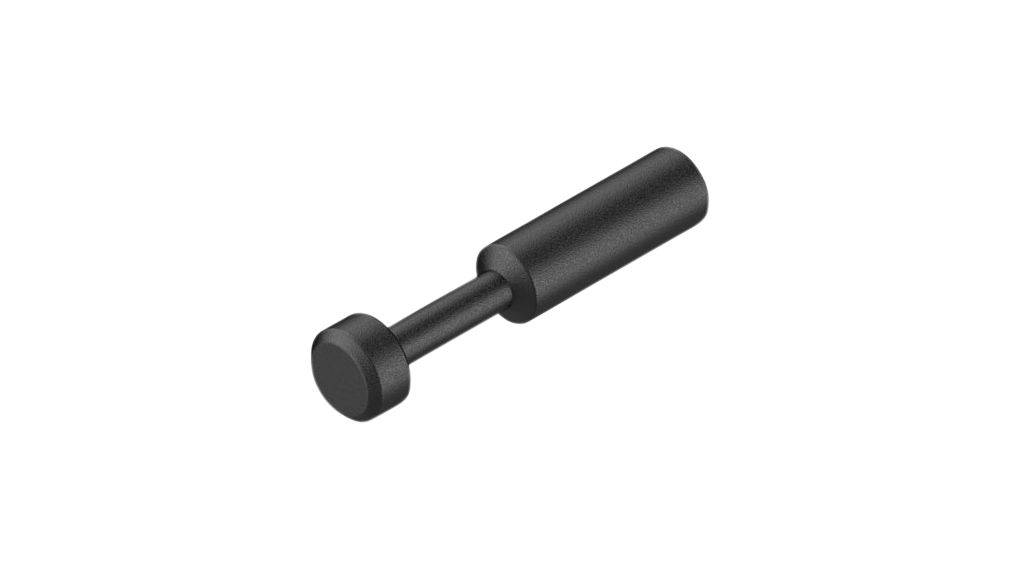 Blanking Plug, Compressed Air, Polybutylene Terephthalate (PBT), 33mm, Ø6 mm, Push-In Sleeve