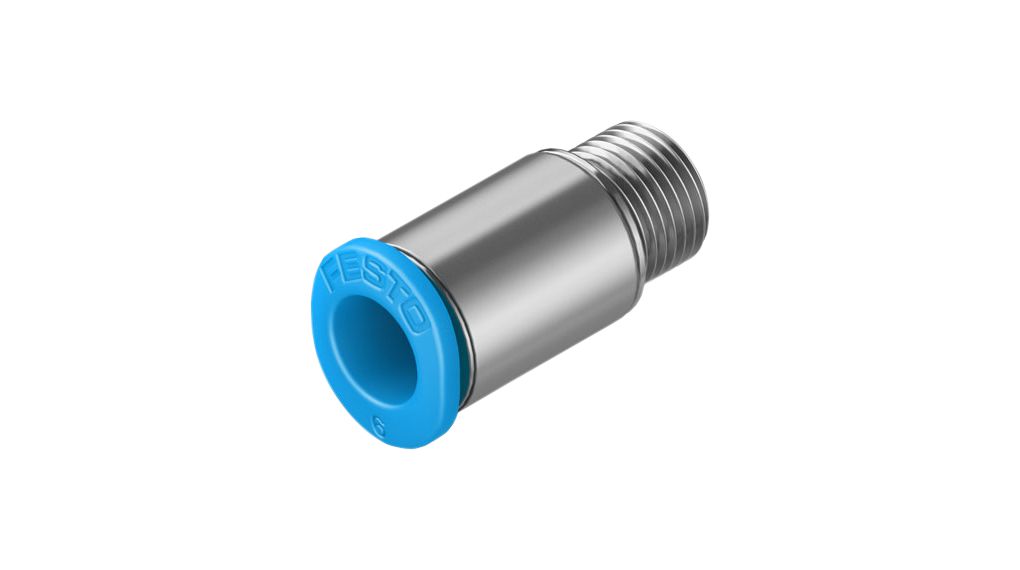 Fitting, Compressed Air, Brass, 20.9mm, M7, Male Thread, Pack of 10 pieces