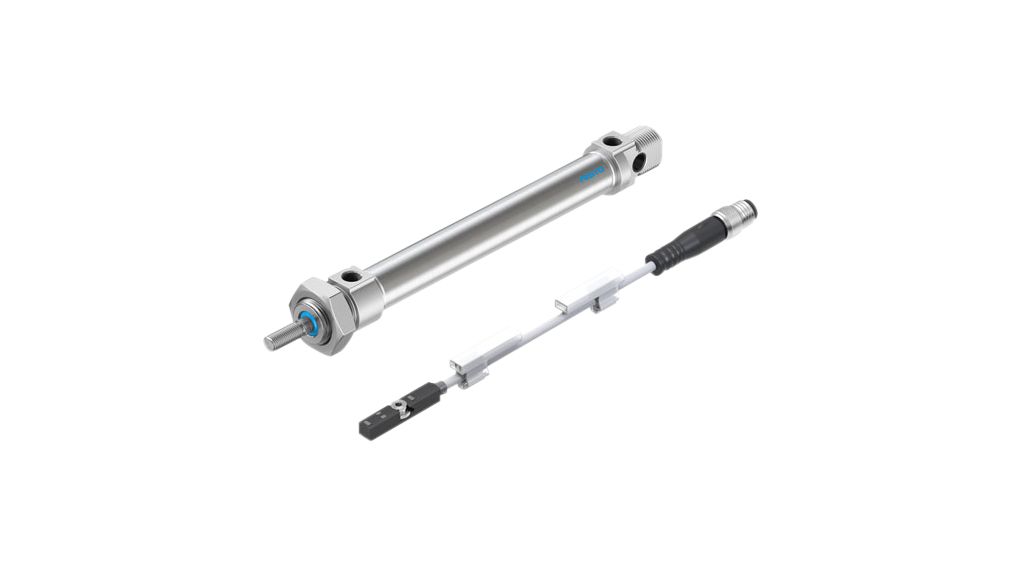 SMT8MAPS24VE0,3M8D + DSNU20125PPVA | Festo Cylinder + Magnetoresistive ...