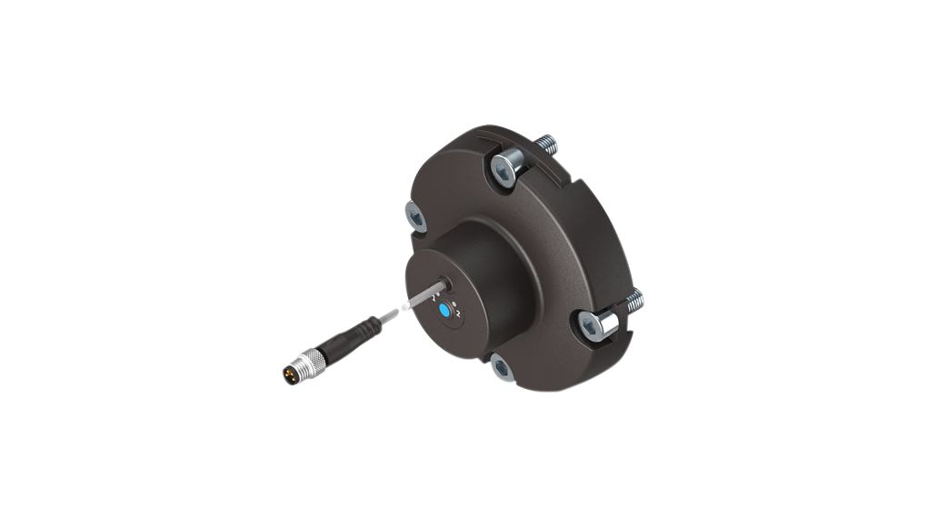 Angular Hall Effect Position Sensor for DRVS Size 40 Rotary Drives 270° Screw Plug / M8 IP65 / IP68