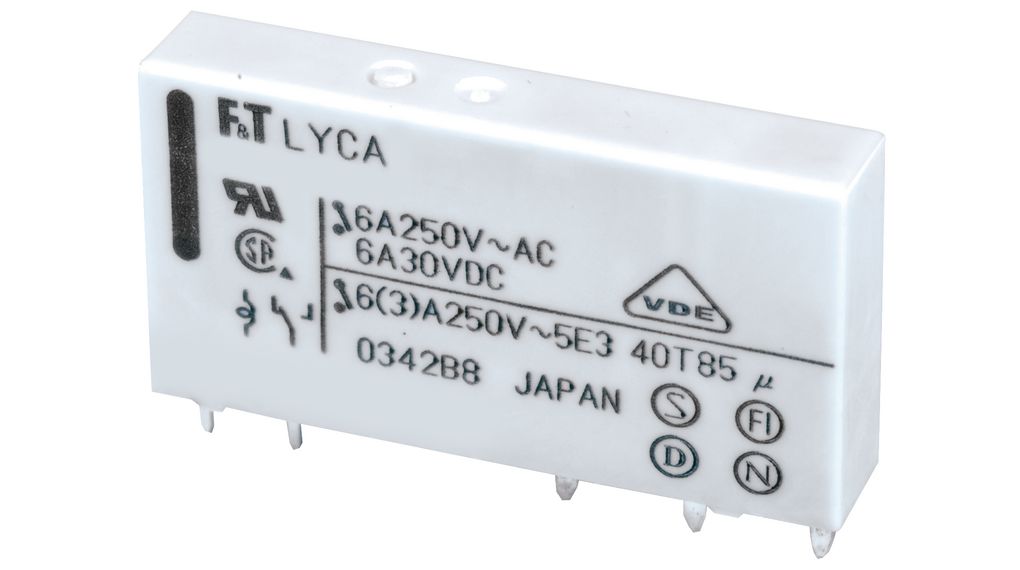 PCB Power Relay FTR-LY, 1CO, DC, 5V, 147Ohm