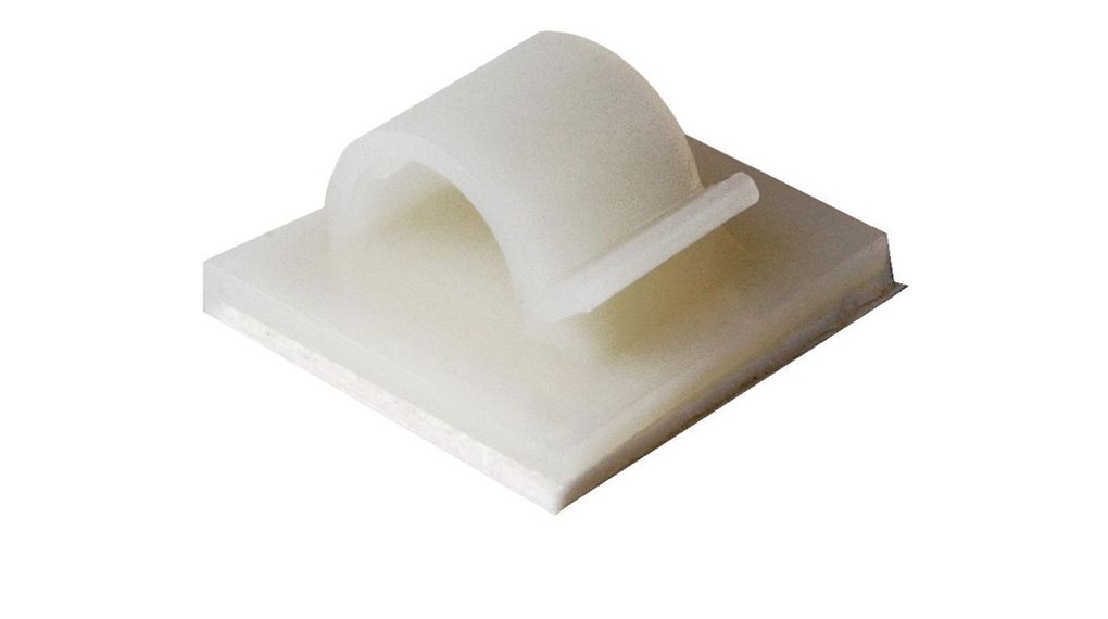 Cable Clamp 8mm Adhesive Polyamide 6.6