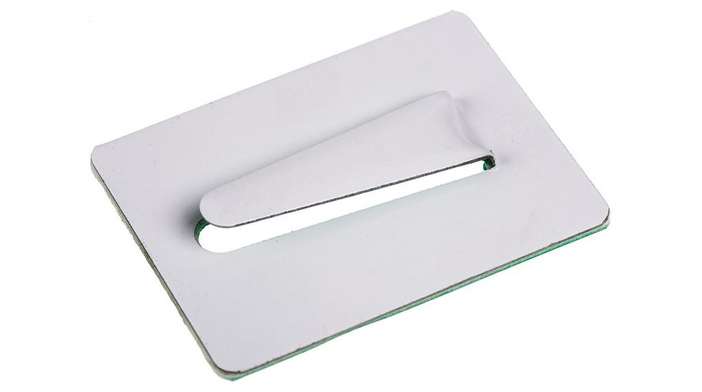 Cable Clip 16mm Self Adhesive Steel, Pack of 50 pieces