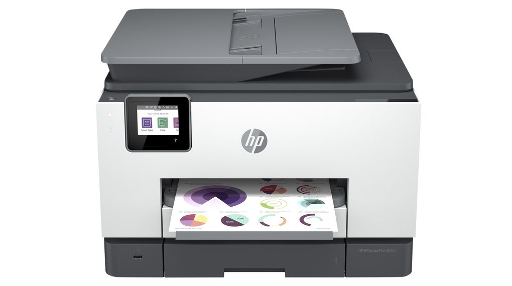 Multifunctionele printer, OfficeJet Pro, Inktjet, A4 / US Legal, 1200 x 4800 dpi, Afdrukken / Scan / Kopie / Fax
