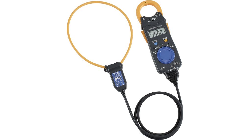 Current Clamp Meter, Mean Value, 42MOhm, 60Hz, LCD