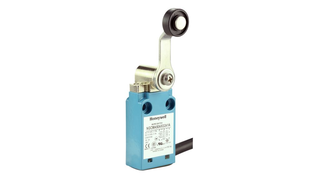 NGCMA50AX32A1A | Honeywell Limit Switch, Side Roller with Fixed Lever ...