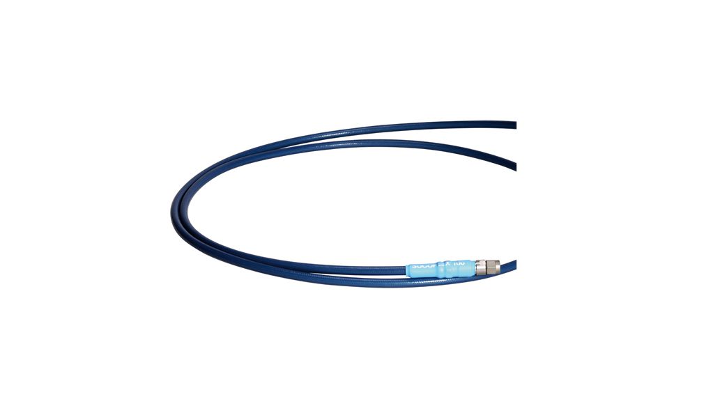 RF Cable Assembly, Microwave, Absolute Time Delay Matched 3.5 mm Male - 3.5 mm Male 26.5GHz 50Ohm Blue 914mm