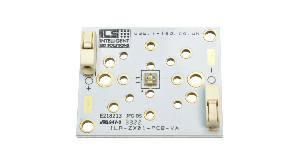 Lysdiodmodul, 3.08W, 500mA, 8V, Ultraviolett