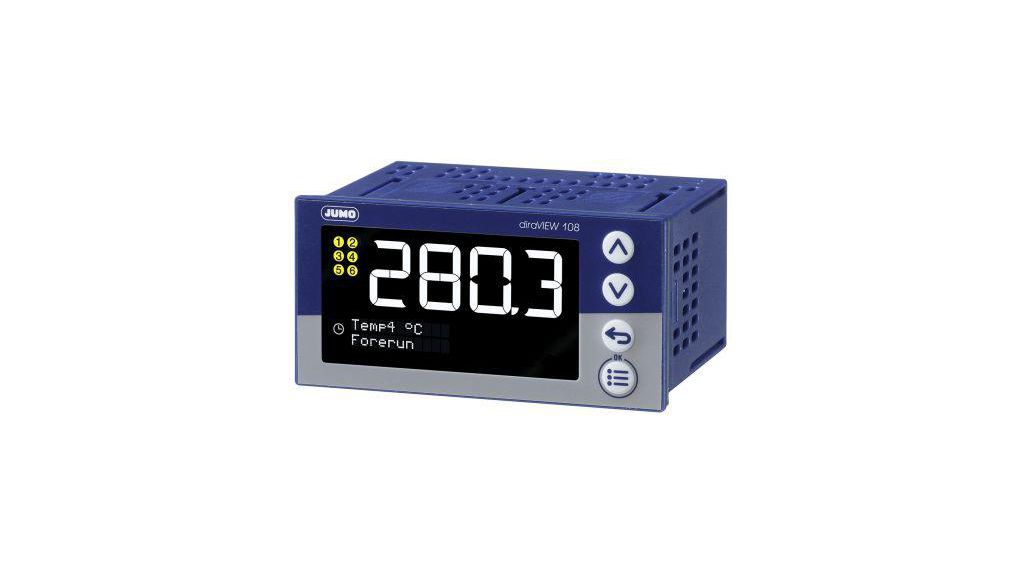 diraVIEW LCD, Segment Digital Panel Multi-Function Meter for Pressure, Temperature, 96mm x 48mm