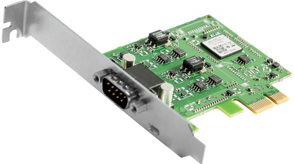 CAN Bus, 2 Channels, PCI Express / D-Sub 9 / CAN, 3.3V