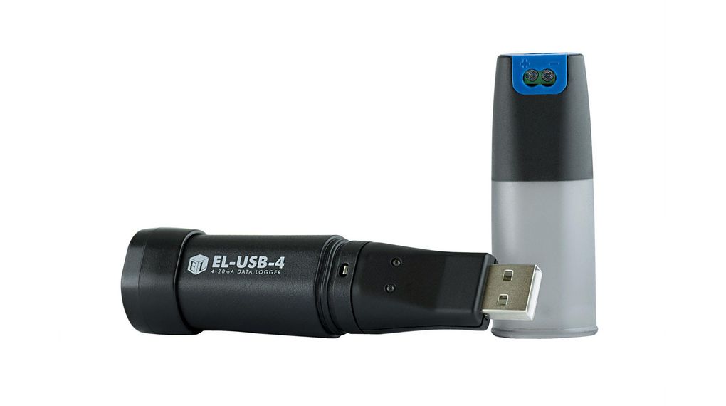 Rejestrator danych, Current, 1 Kanały, USB, 32510 pomiarów