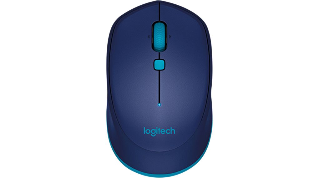 Bluetooth Mouse M535 1000dpi Optical Ambidextrous Blue