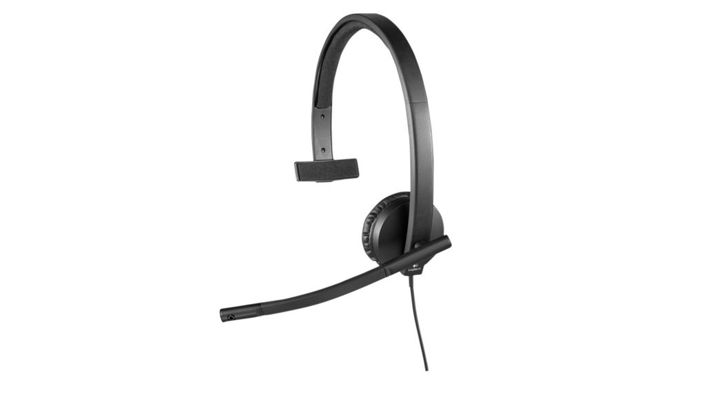 Headset, H570e, Mono, On-Ear, 18kHz, USB, Black
