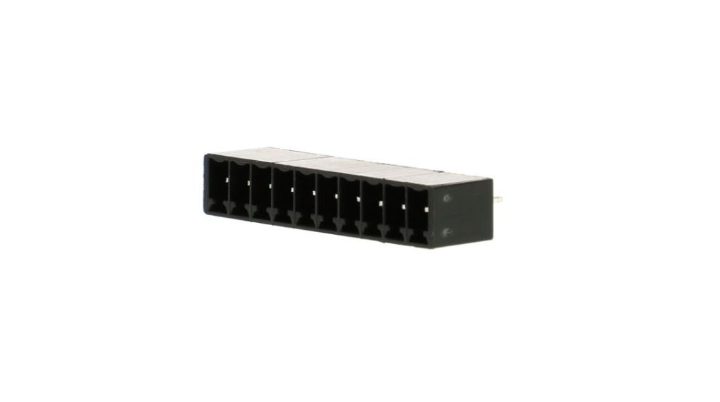 PCB Header, Plug, Vertical, 8A, 300V, Contacts - 10