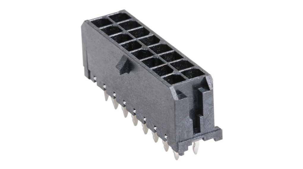PCB Header, Plug, 8.5A, 600V, Contacts - 16