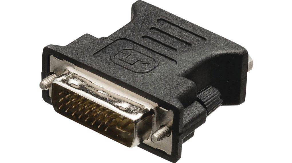 DVI - VGA -sovitin, DVI-I 24+5-nastainen pistoke - VGA-pistokanta