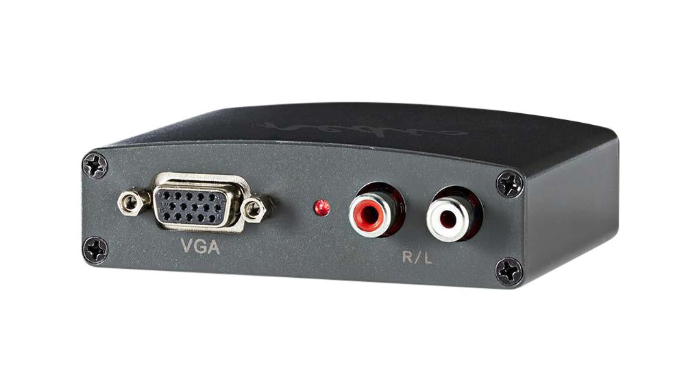 Convertitore da VGA a HDMI VGA Femmina + 2x RCA Femmina - Uscita HDMI