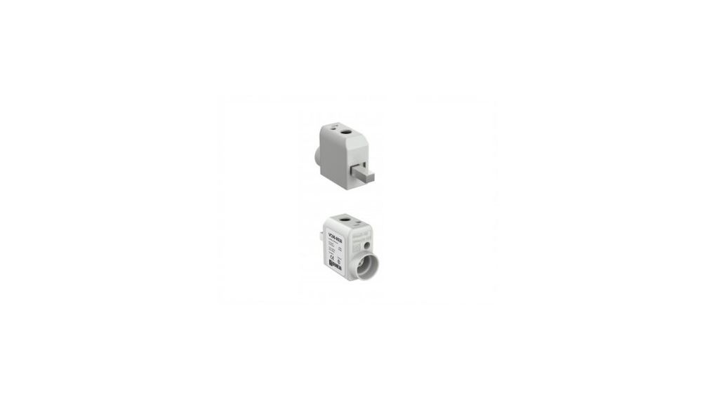 Device Connector, Right Handed Busbar, Straight, 100A, 6 ... 50mm²