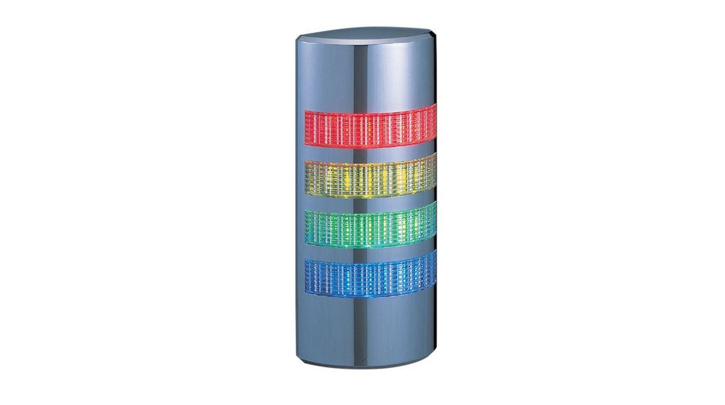 WE-402FB-RYGB | Patlite LED Signal Tower Red / Orange / Green / Blue ...