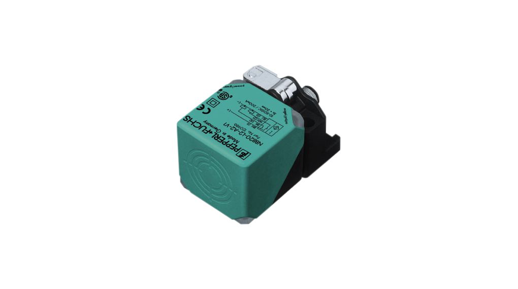 Inductieve sensor Aanvullend DC PNP 440Hz 30V 20mA 20mm IP69K Connector, M12, 4-pens NBB