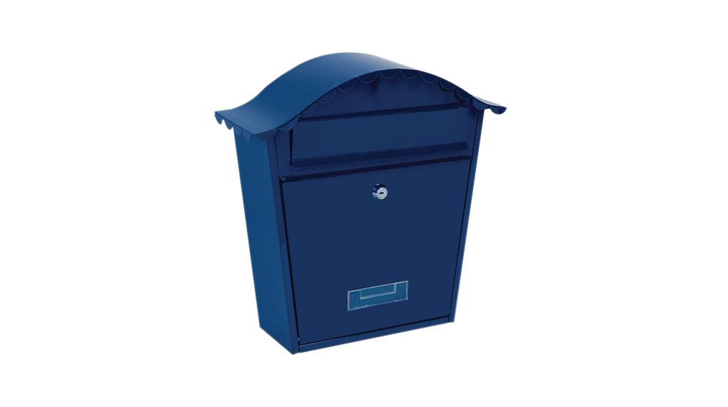 Mailbox, 365 x 370mm, Blue