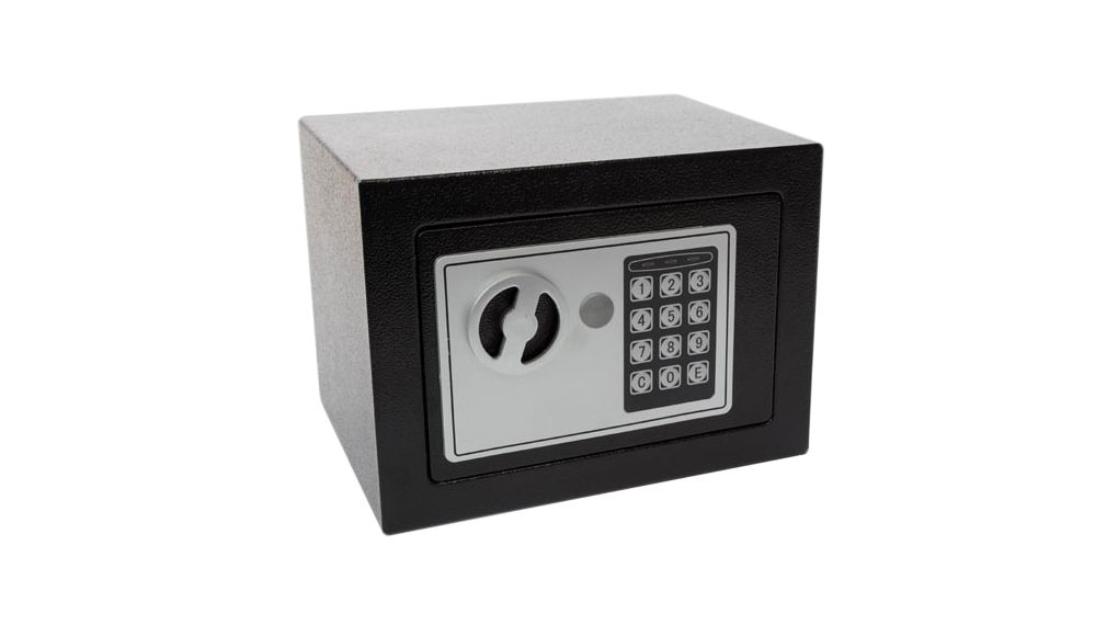 Elektronischer Safe, 170x230x170mm, schwarz
