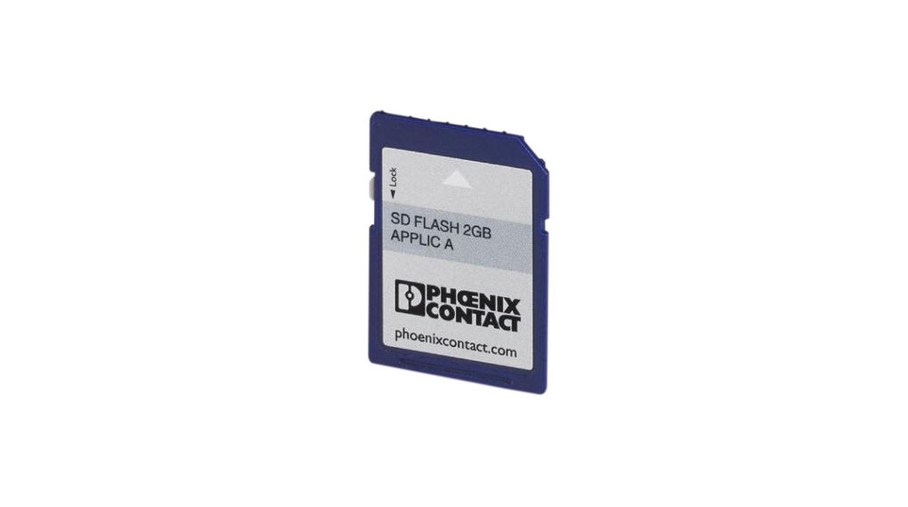 SD Memory Card for PLCs, 2GB