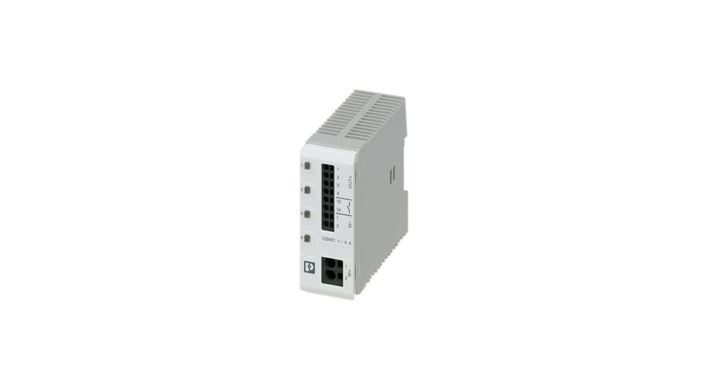 Electronic Device Circuit Breaker, 10A, Push-In, IP20