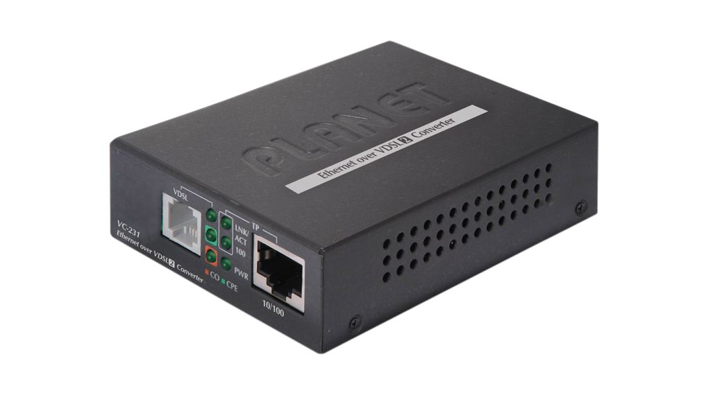 Převodník médií, Ethernet - VDSL2