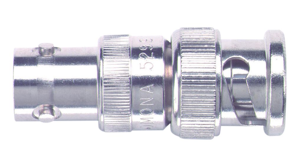Adapter, Recht, Triaxiale stekker - BNC-stekker