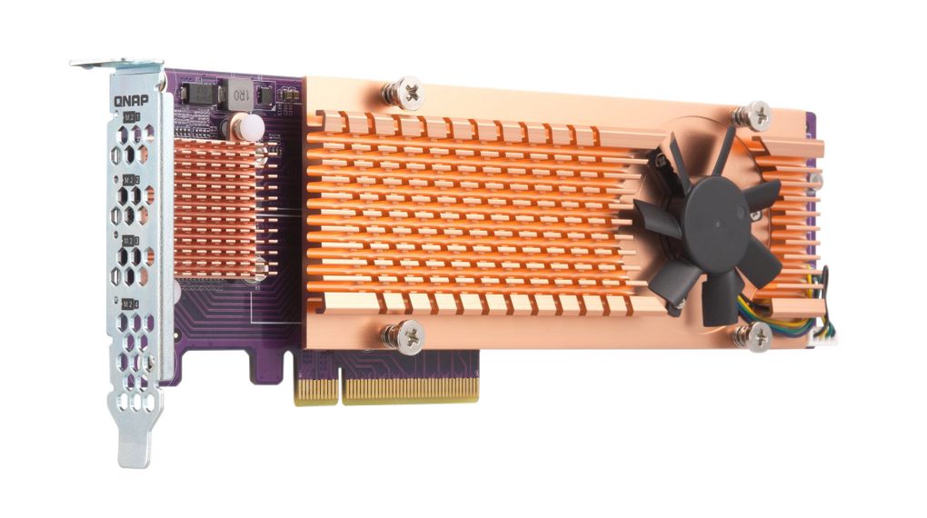 NVMe M.2 Adaptér SSD na PCI Express pro NAS PCI-E x8