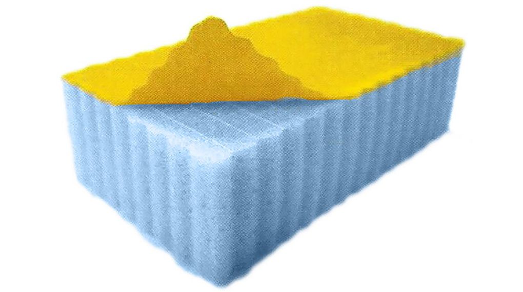 No Melamine Foam Acoustic Insulation, 1.25m x 600mm x 50mm