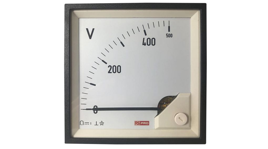 Analogue Voltmeter DC, Analogue Display 1 %