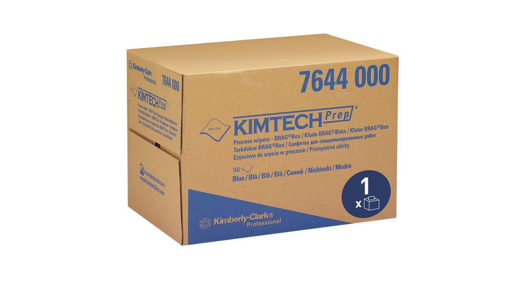 7644 | KIMTECH Process Wipers 7644 Blue Wipes for Clean Environments ...