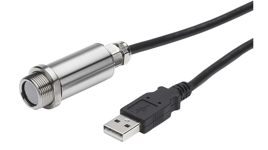 Calex PMU201 USB IR Temperature Sensor, 1.45m Cable, -20°C to +1000°C
