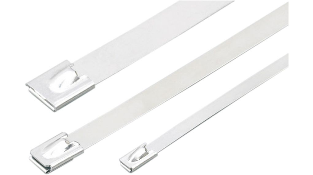 Stainless Steel Cable Tie with Ball Lock 152 x 4.6mm, 588.4N
