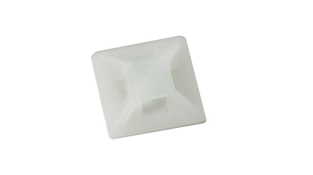 Cable Tie Mount 5mm Natural Polyamide Pack of 100 pieces