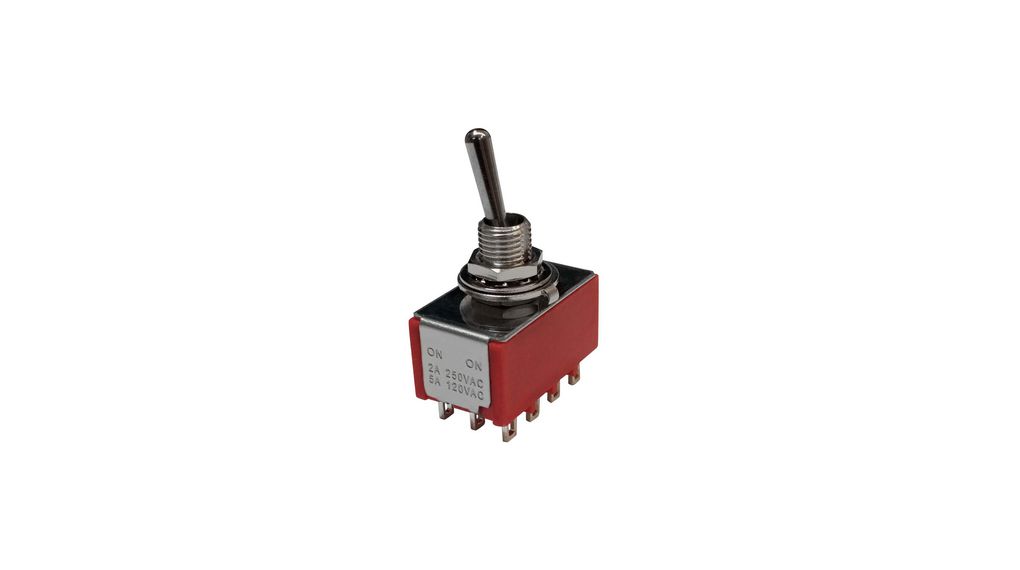 Toggle Switch ON-ON 2 A / 5 A 4CO