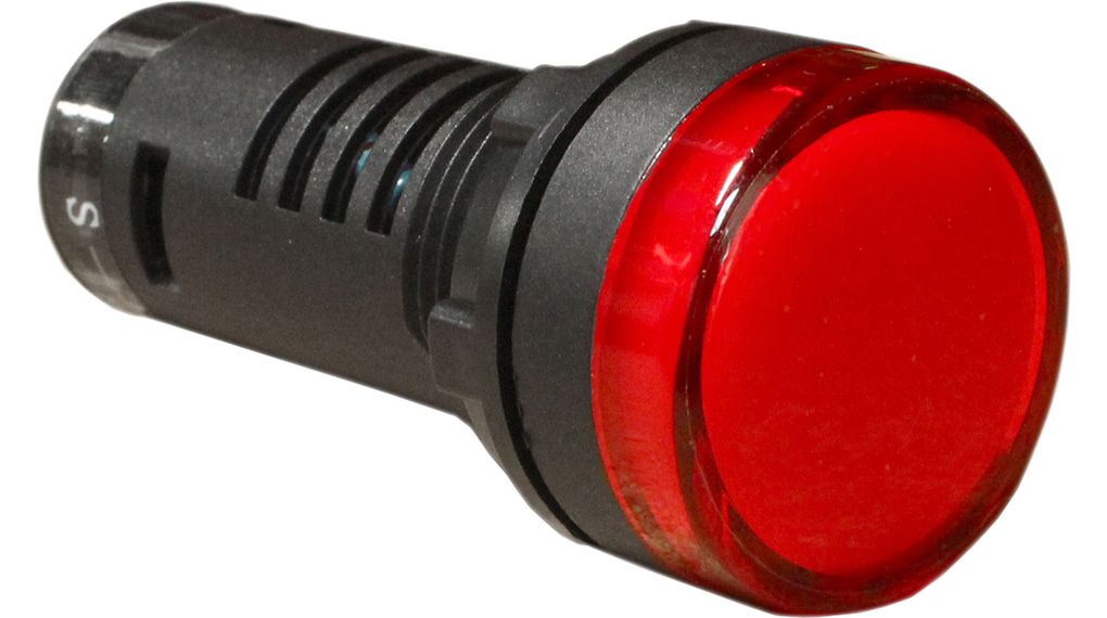 Indikatorlampa för självtestSkruv Fast Röd AC / DC 12V