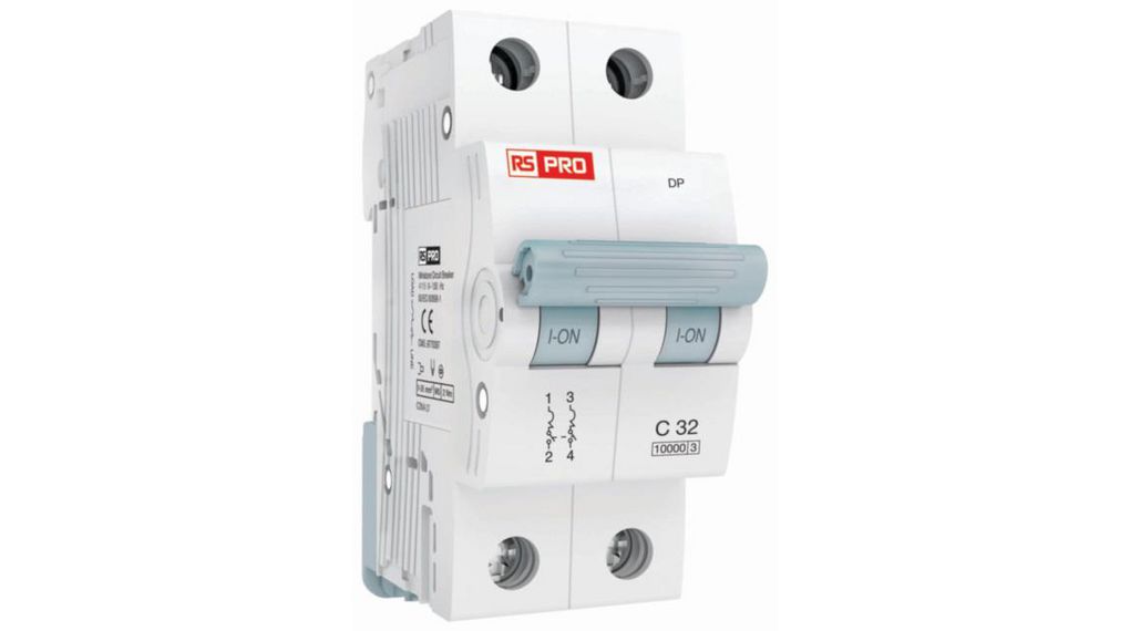 Miniature Circuit Breaker, C, 32A, 690V, IP20